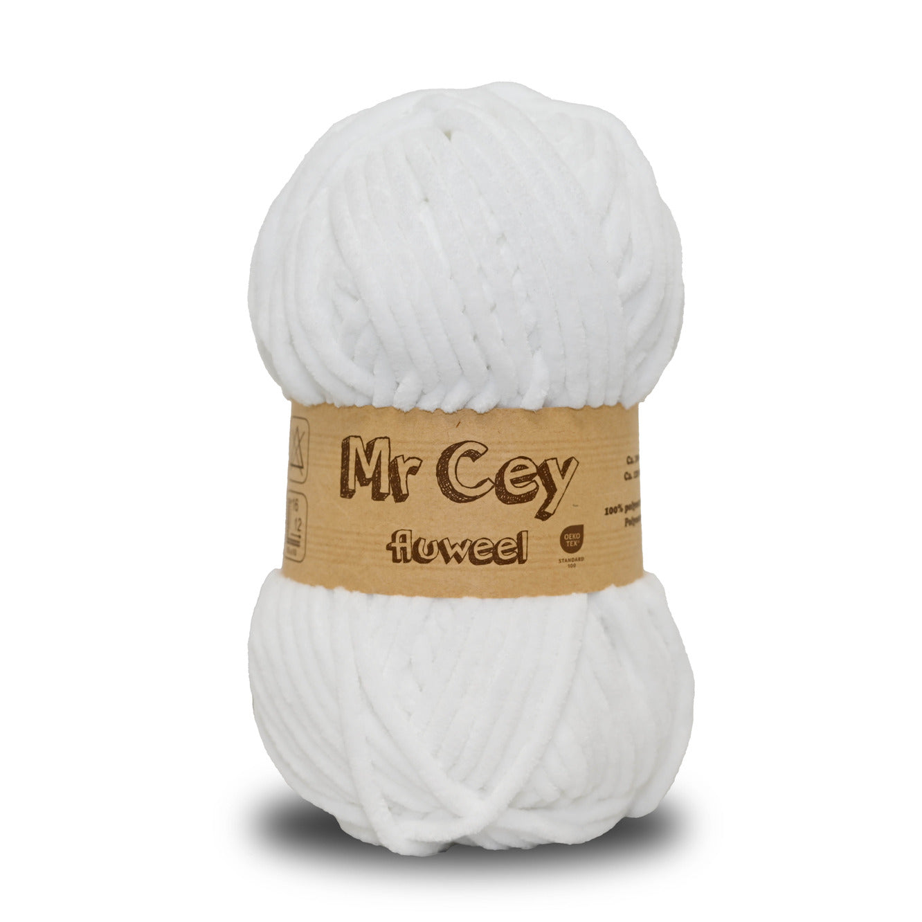 Mr. Cey Fluweel (Chenille) Crystal (001)