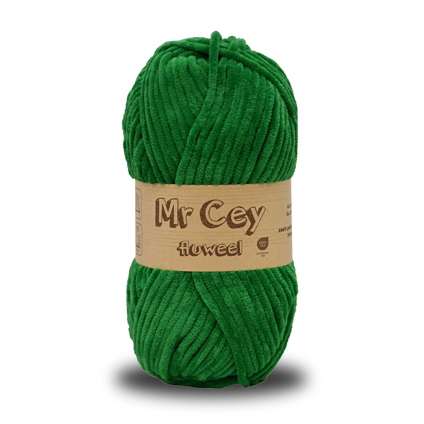 Mr. Cey Fluweel (Chenille) Shamrock (003)