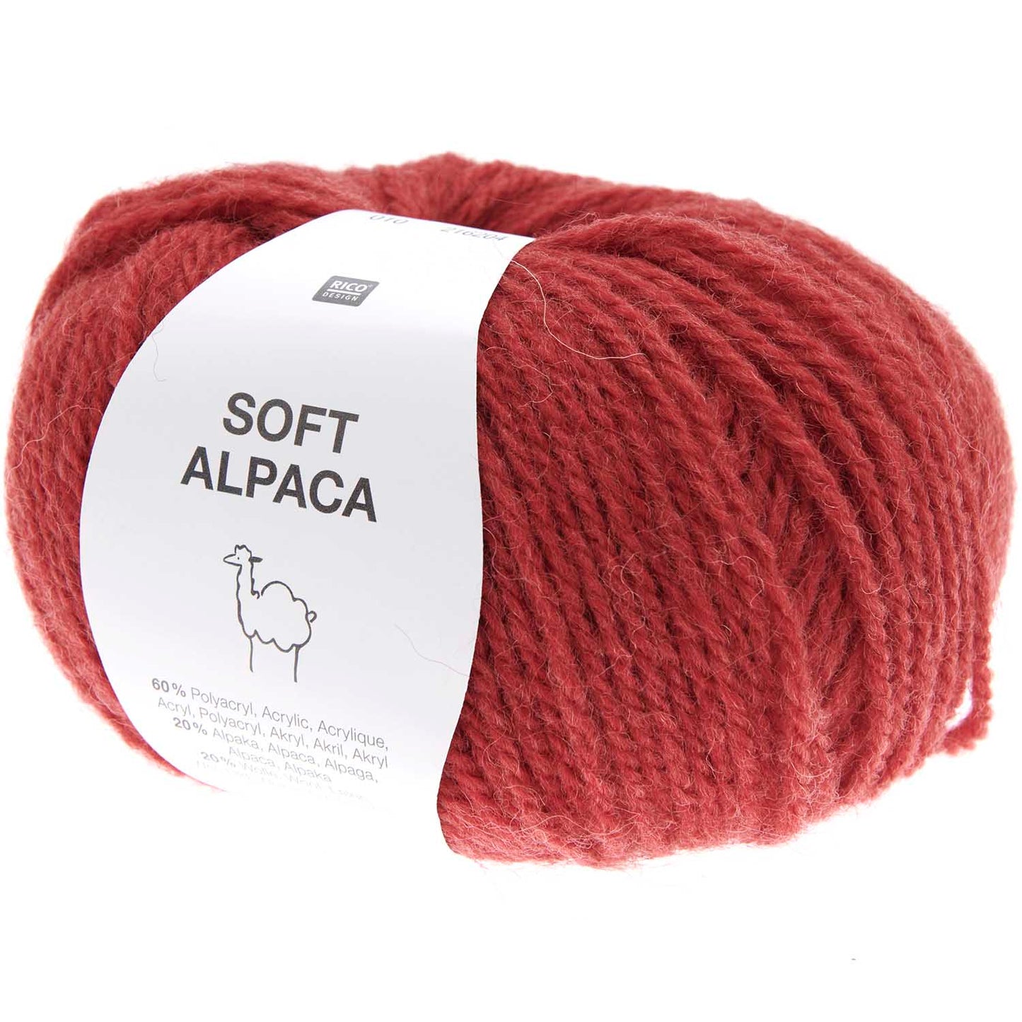Rico Design Soft Alpaca Scarlet Red (010)