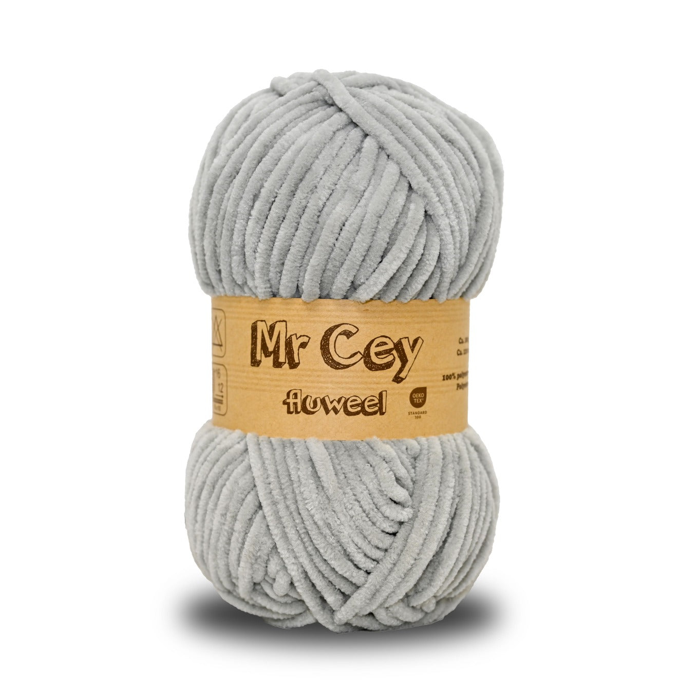 Mr. Cey Fluweel (Chenille) Shark Skin (013)