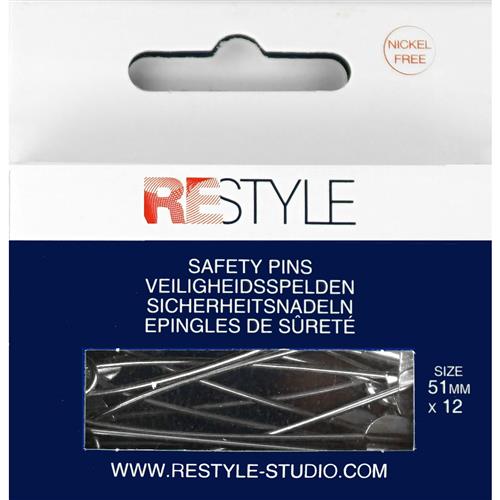 ReStyle Veiligheidsspelden 51 mm (12 stuks)