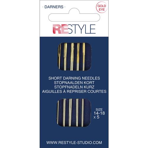 ReStyle Stopnaalden kort 14-18 assorti (5 stuks)