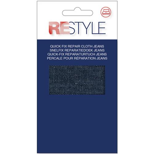 ReStyle Snelfix reparatiedoek jeans 11 cm x 36 cm opstrijkbaar (000)