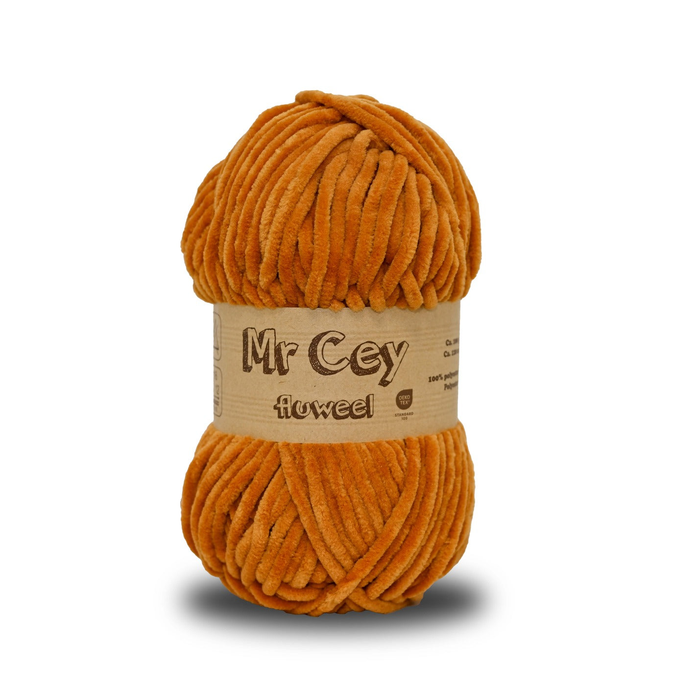 Mr. Cey Fluweel (Chenille) Caramel (063)