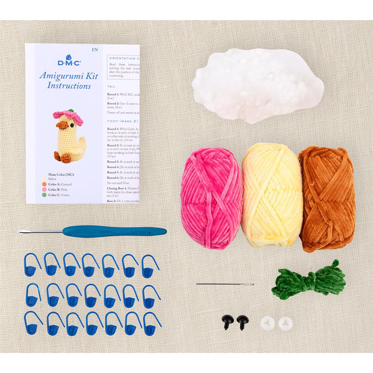 DMC Amigurumikit Quacky de Eend (CR146K)