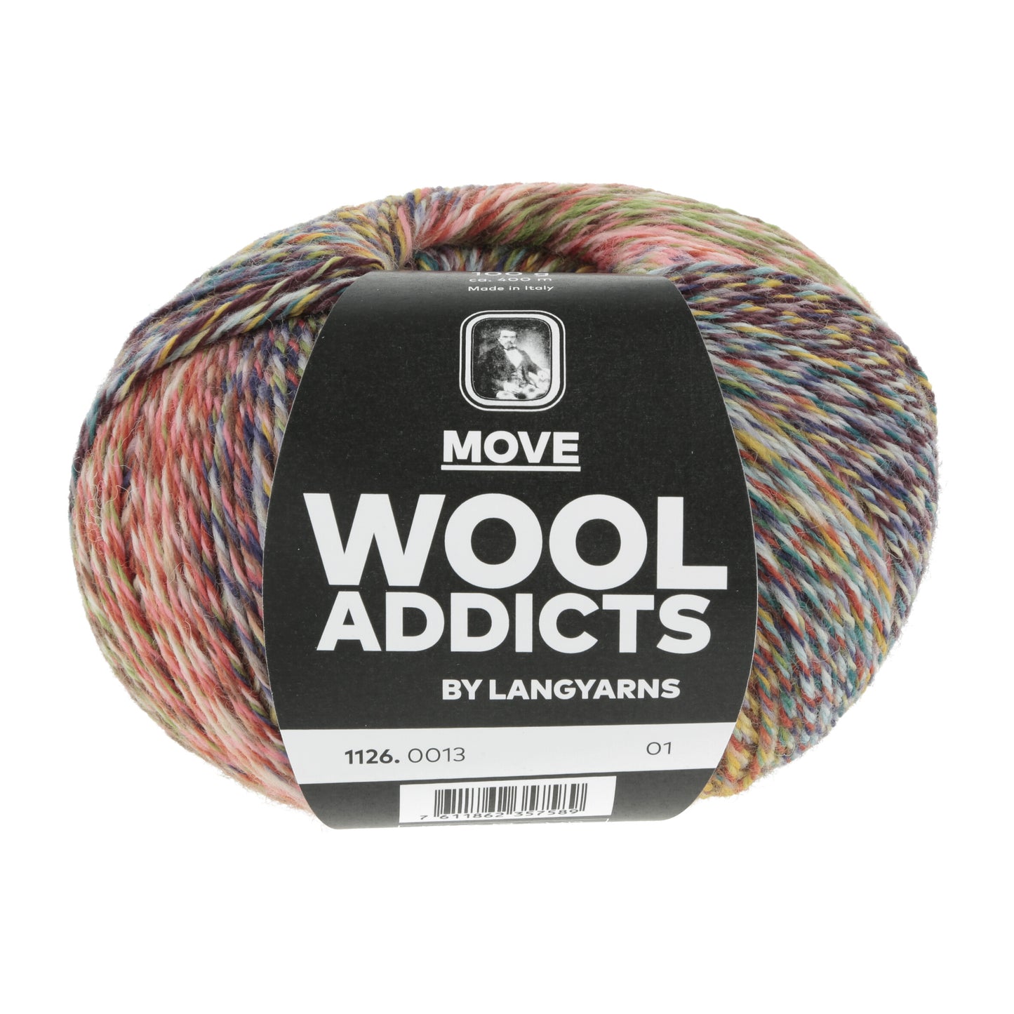 Lang Yarns Wool Addicts Move Marron (0013)