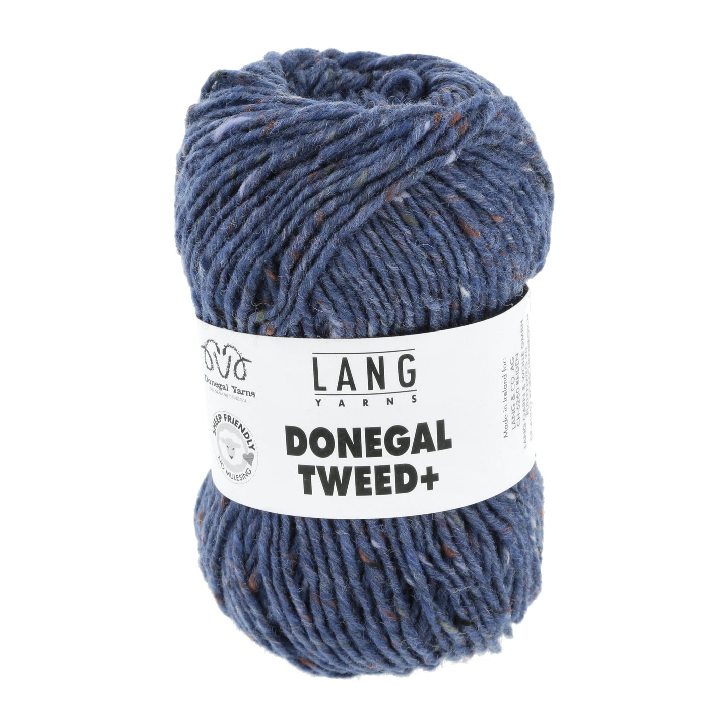 Lang Yarns Donegal Tweed+ Denim Blue (0033)