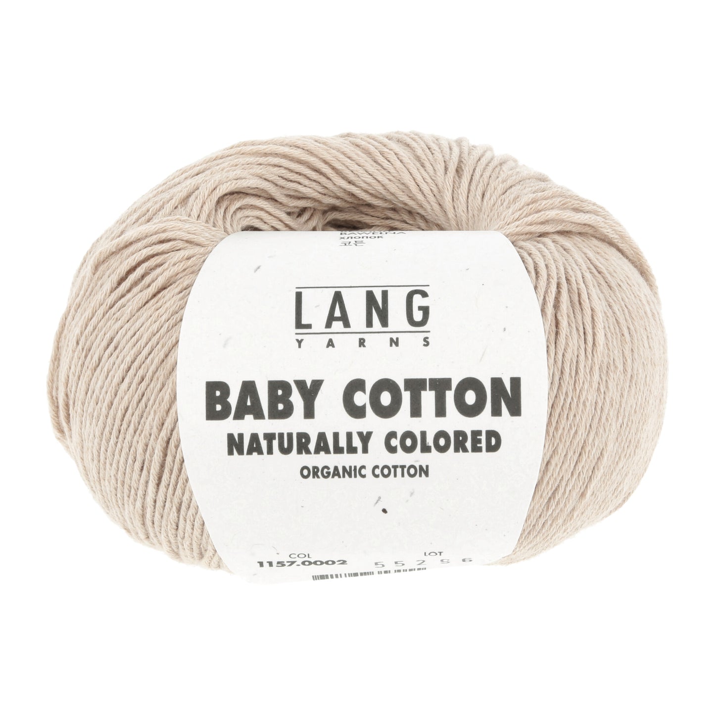 Lang Yarns Baby Cotton Naturally Colored Beige (0002)