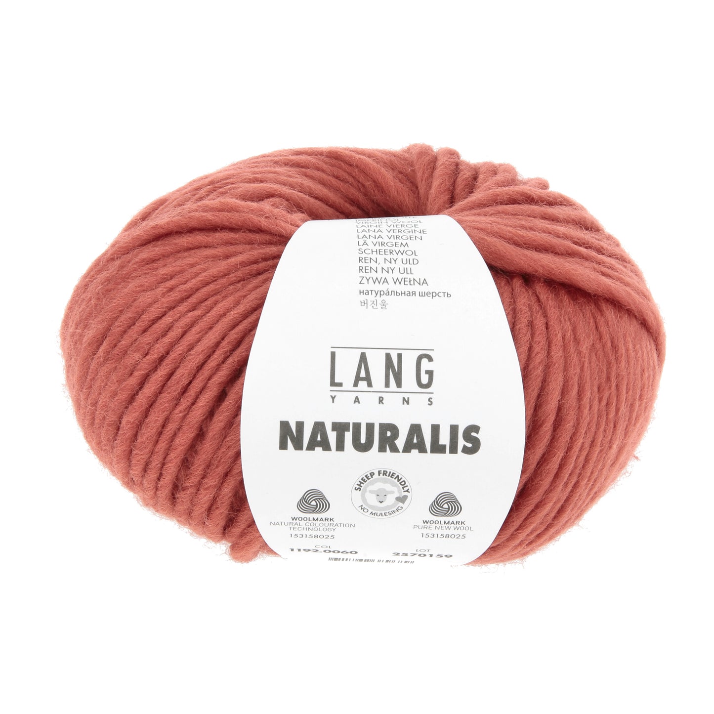 Lang Yarns Naturalis Brick (0060)