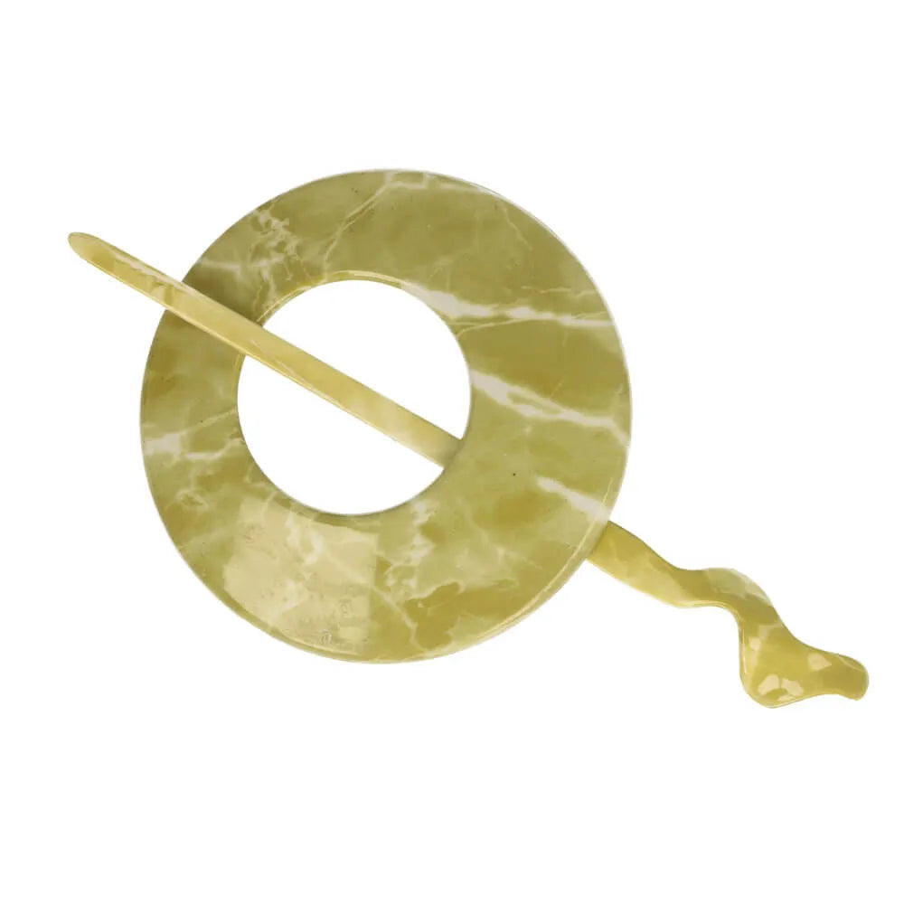 Sjaal Sluiting 85 mm Lime Green (278604-13)