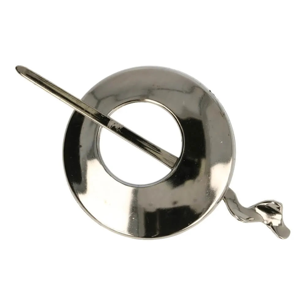 Sjaal Sluiting 85 mm Metal Grey (278604-3)