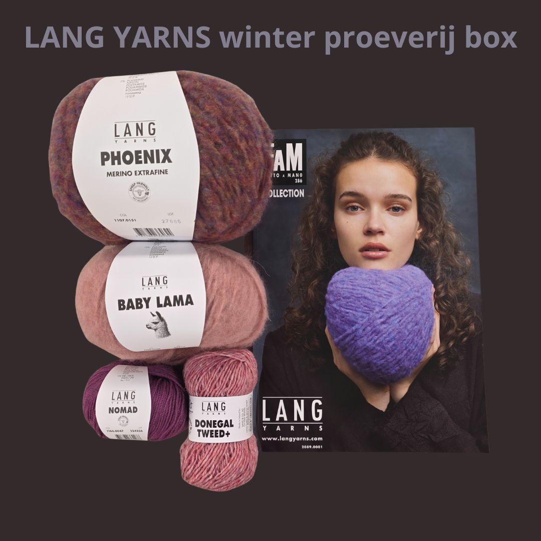 LANG YARNS winter proeverij BOX