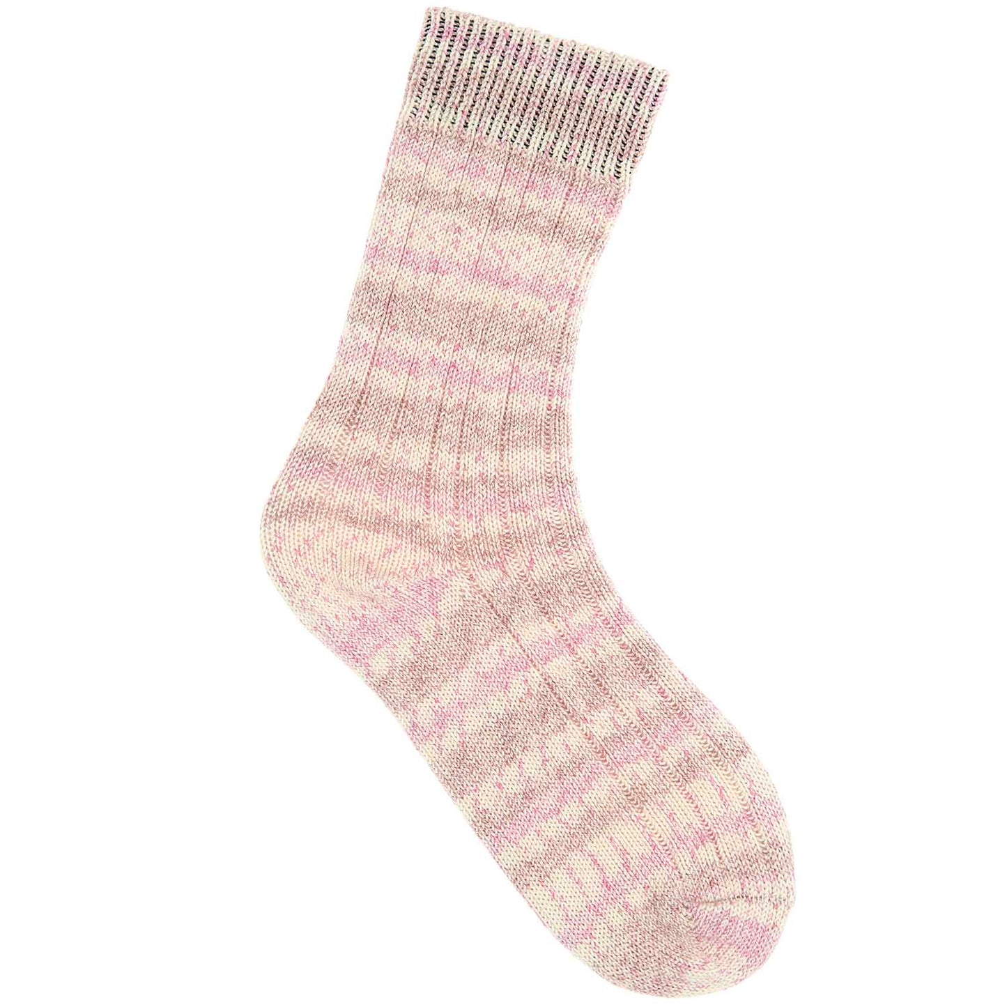 Rico Design Socks Cotton Stretch 4 Ply Rose (002)