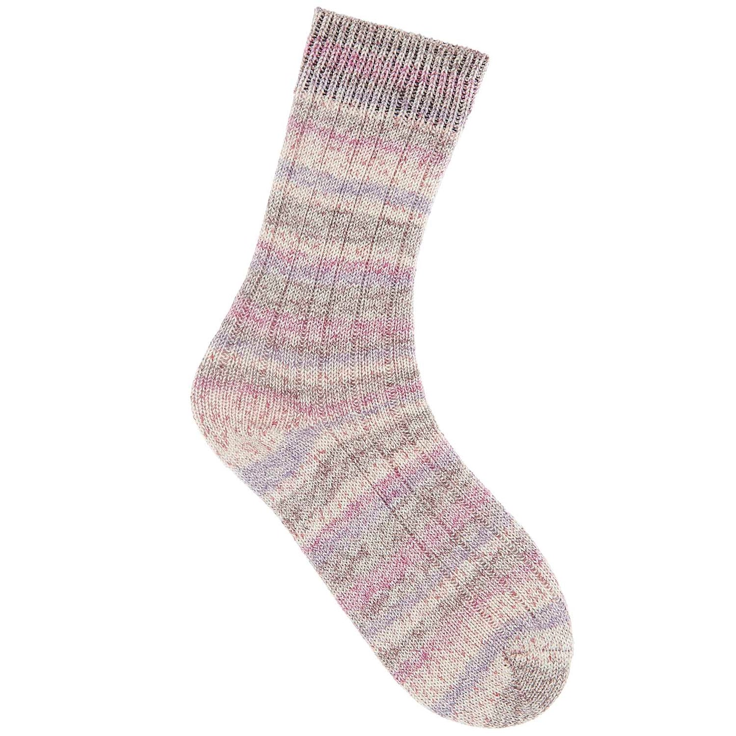 Rico Design Socks Cotton Stretch 4 Ply Purple (003)