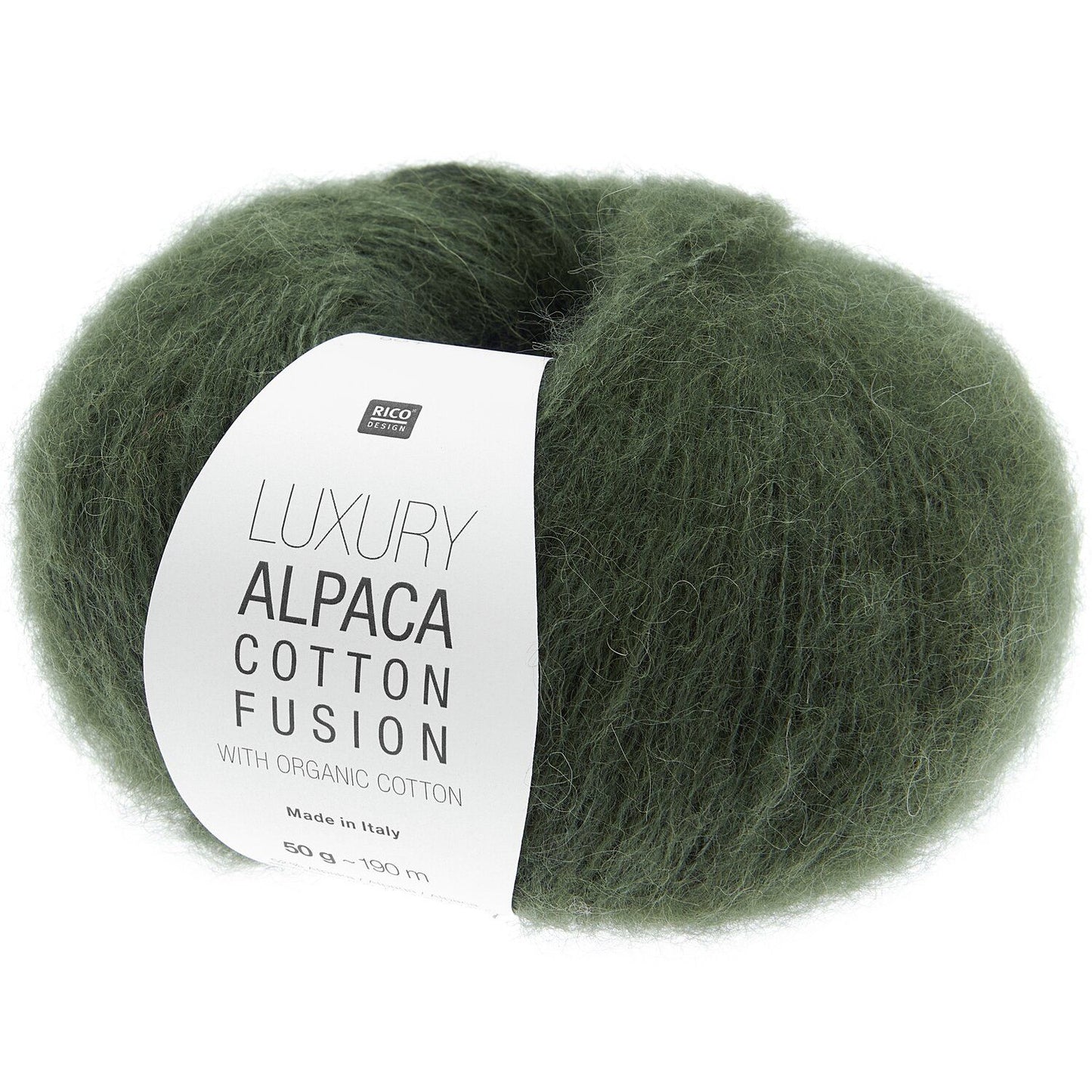 Rico Design Luxury Alpaca Cotton Fusion Army (007)
