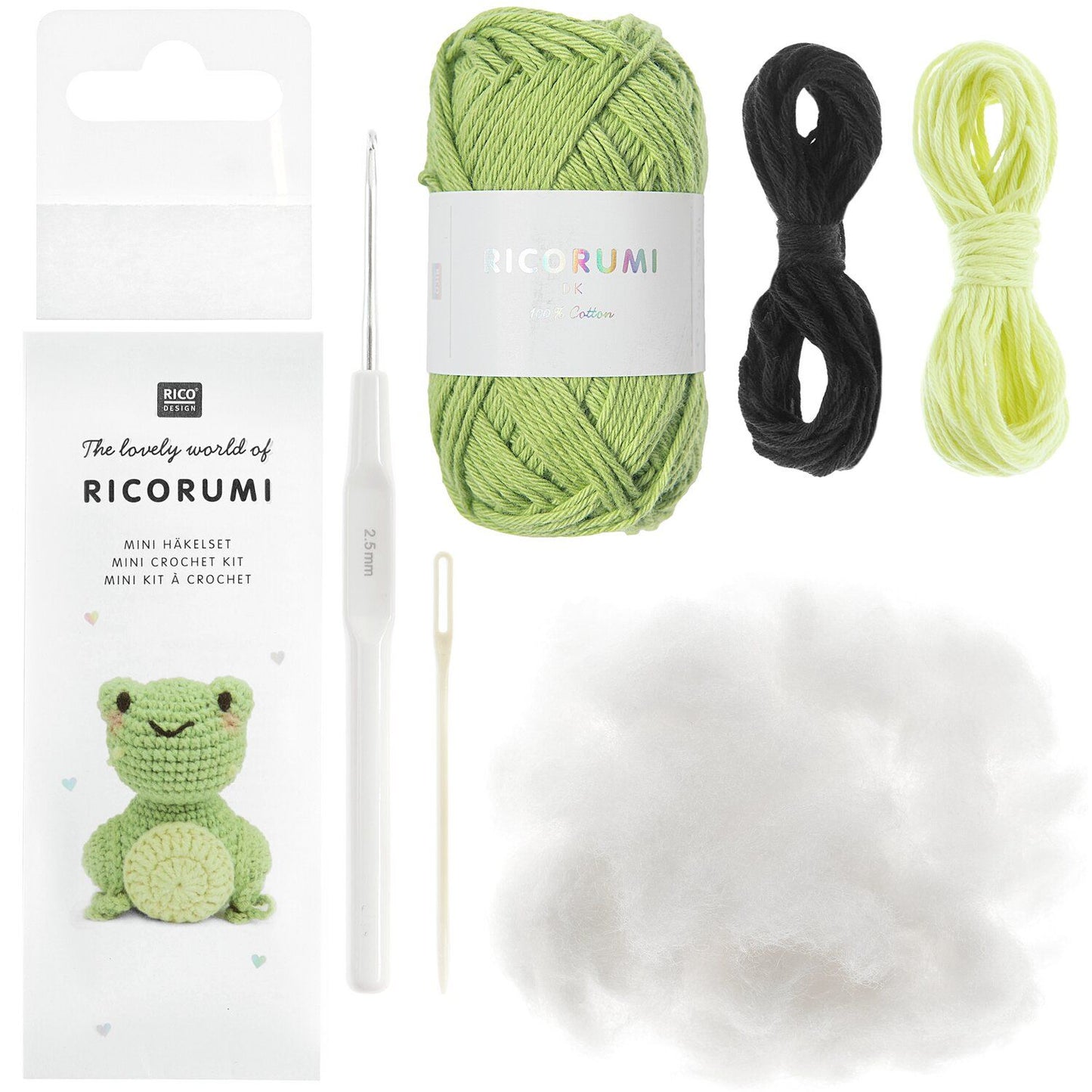 Ricorumi Mini Haakset "The lovely world" Frog