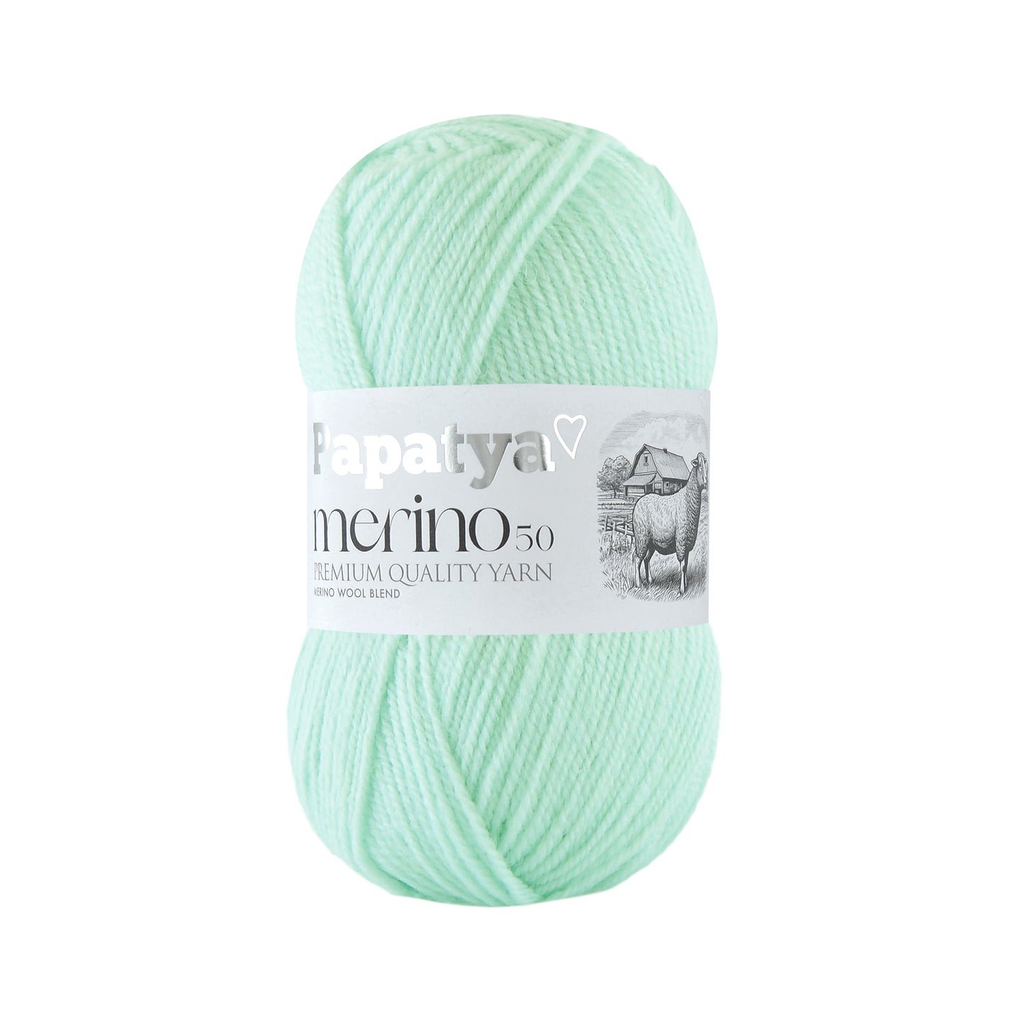 Papatya Merino 50 Mint (5610)