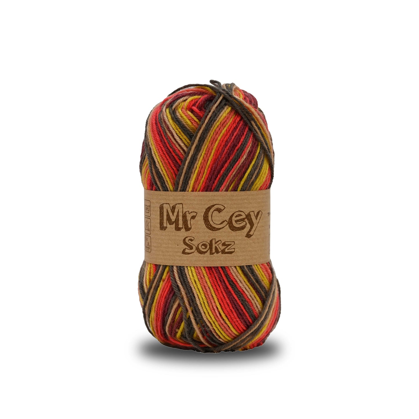 Mr. Cey Sokz Jacquard Fire (711)