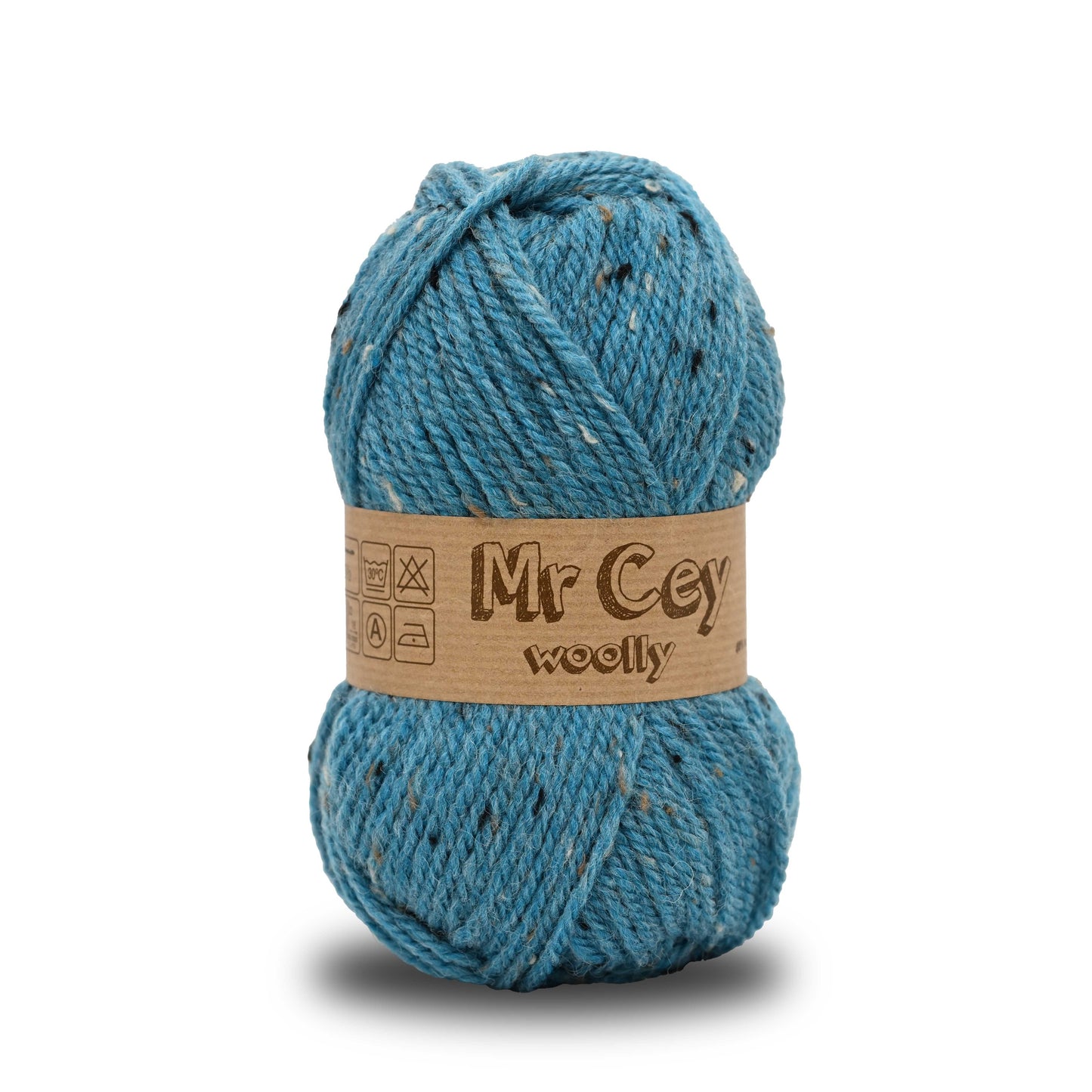 Mr. Cey Woolly Tweed Turquoise (782)