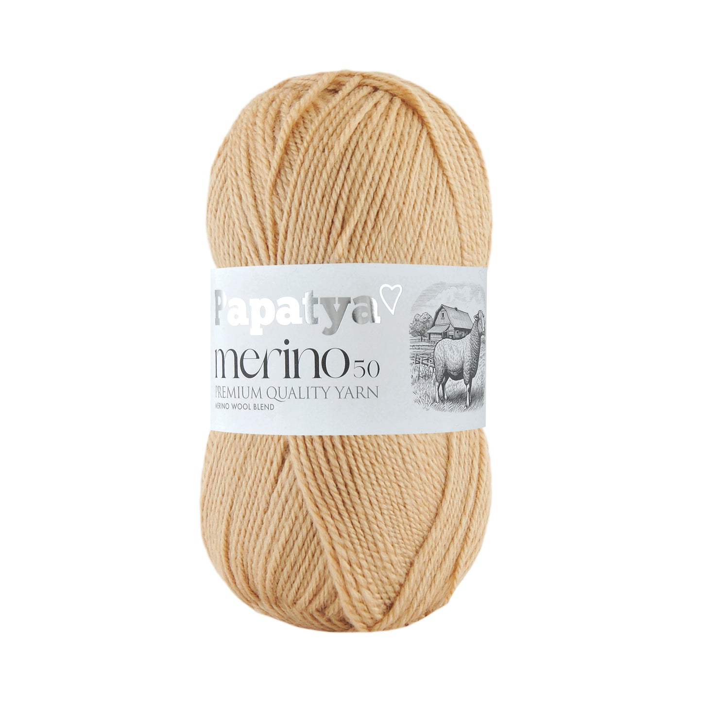 Papatya Merino 50 Light Beige (9140)