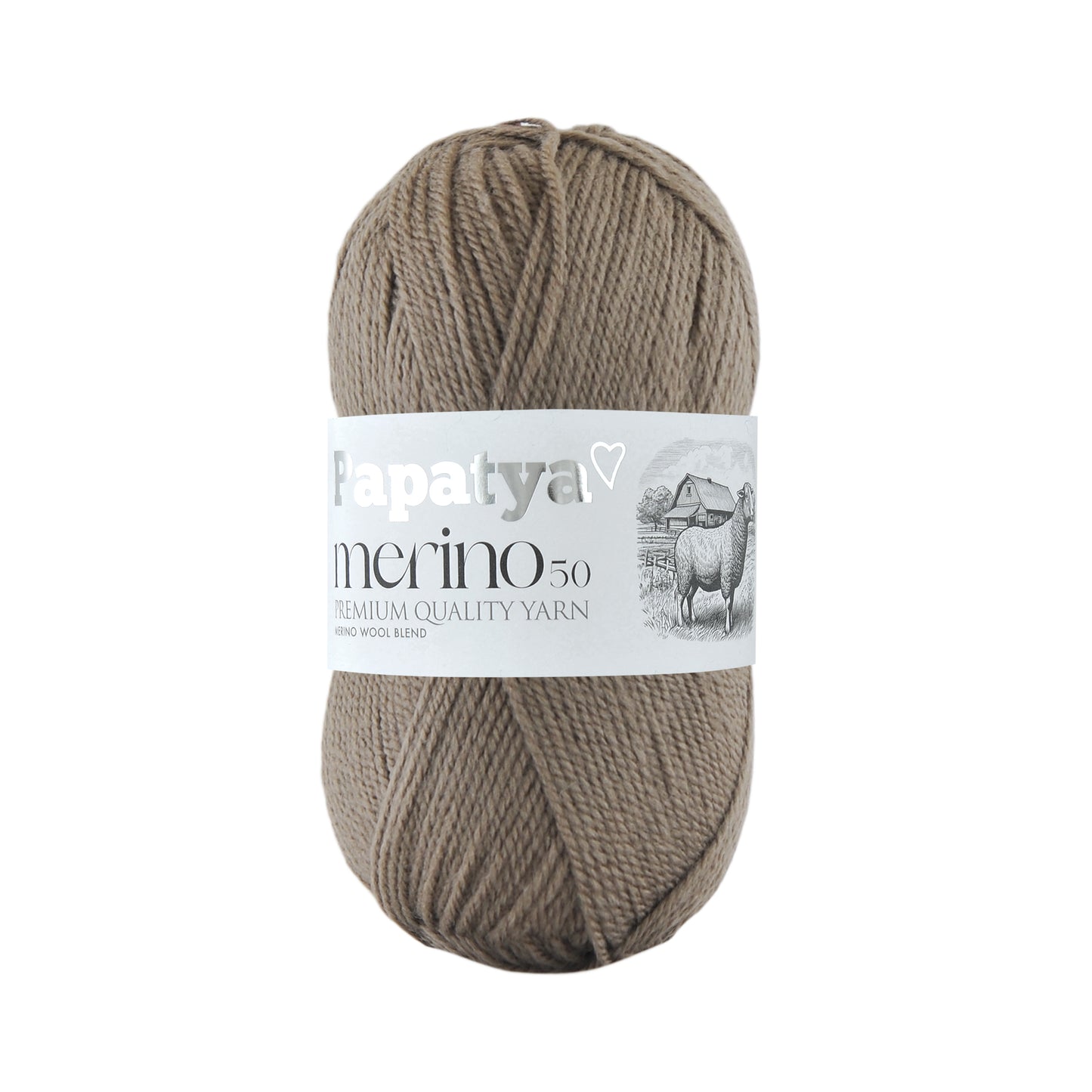 Papatya Merino 50 Taupe (9270)