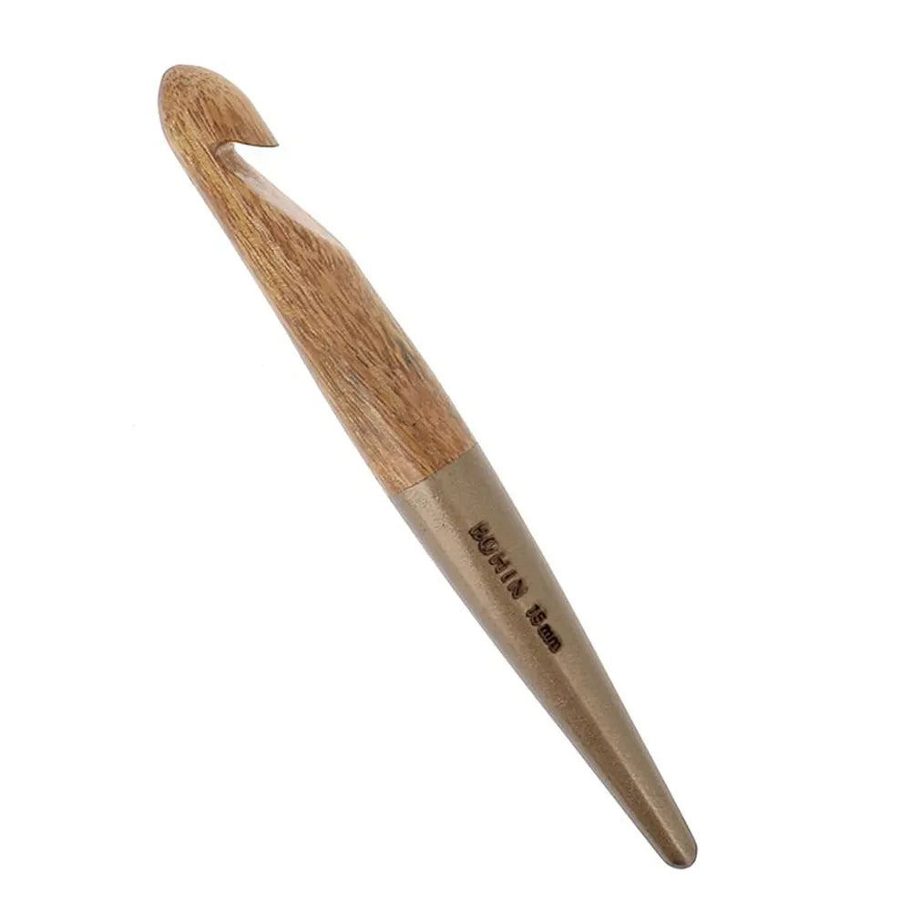 Bohin Haaknaald mangohout 15 mm