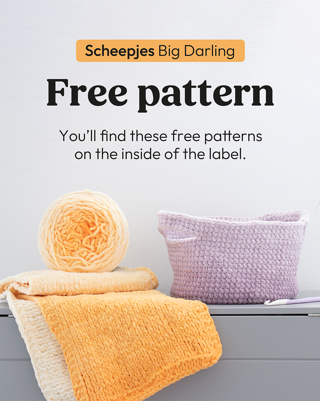 Scheepjes Big Darling Monochrome Cake 1x300g - 432 Stingray