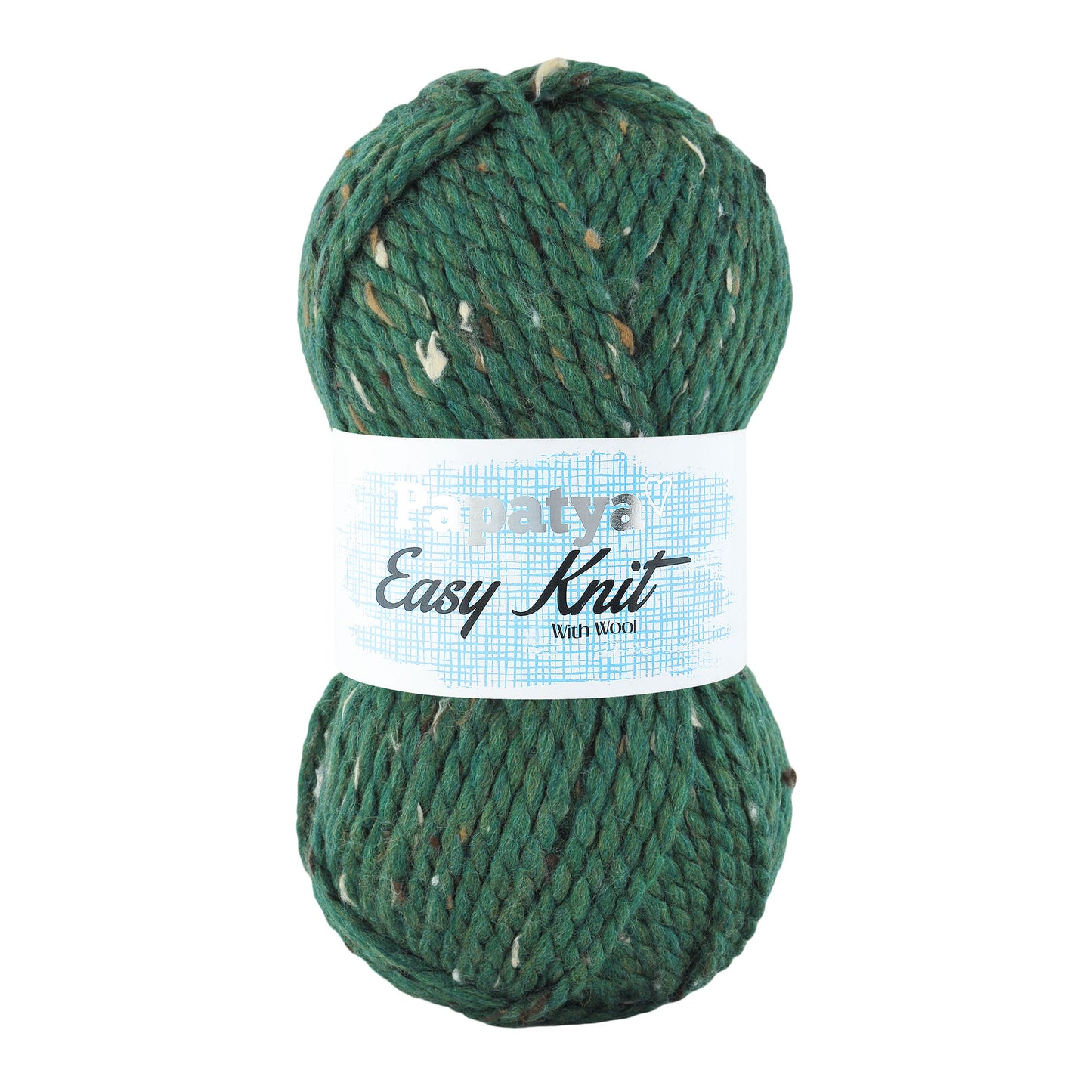 Papatya Easy Knit Tweed Green (6850)
