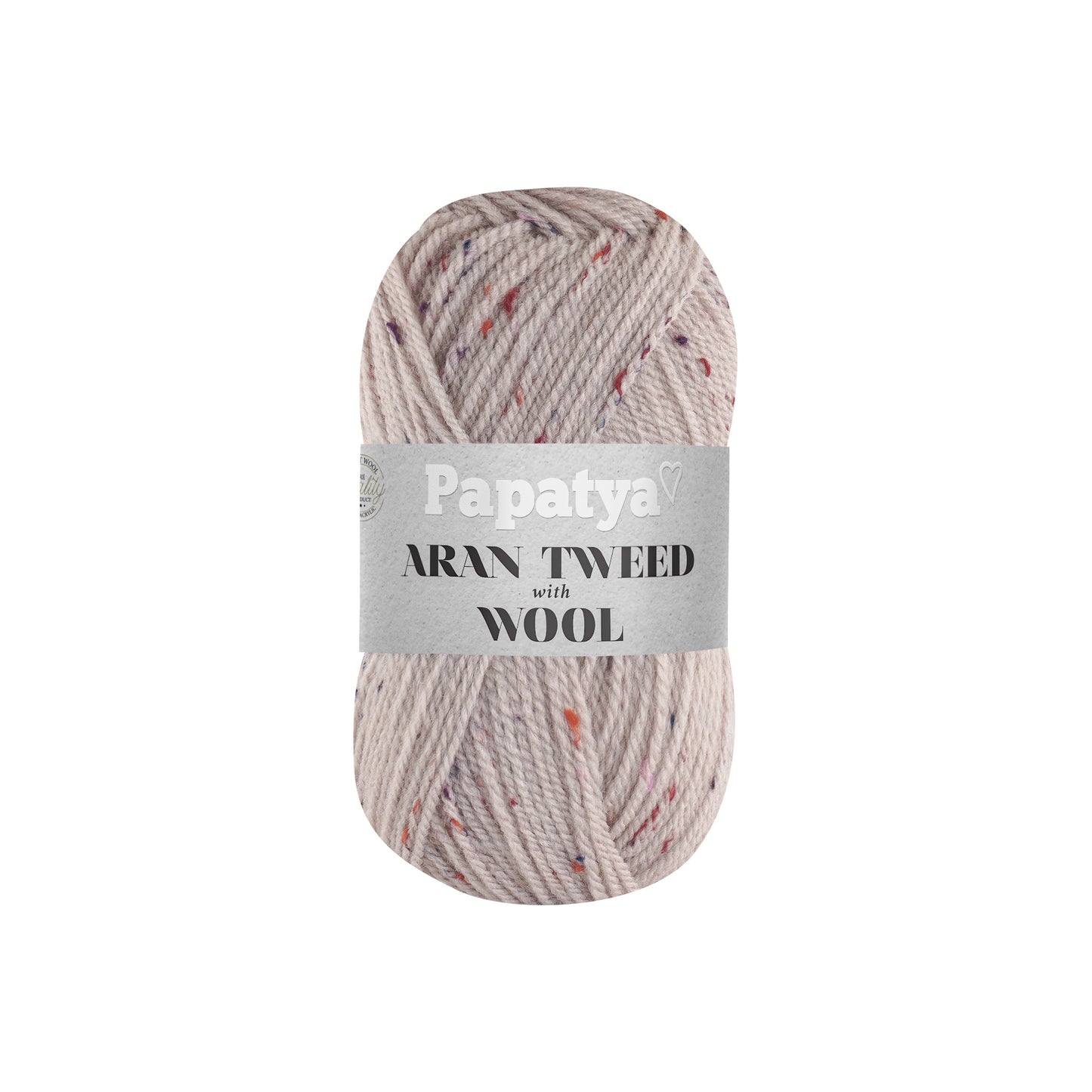 Papatya Aran Tweed with Wool Pastel Pink (4150)