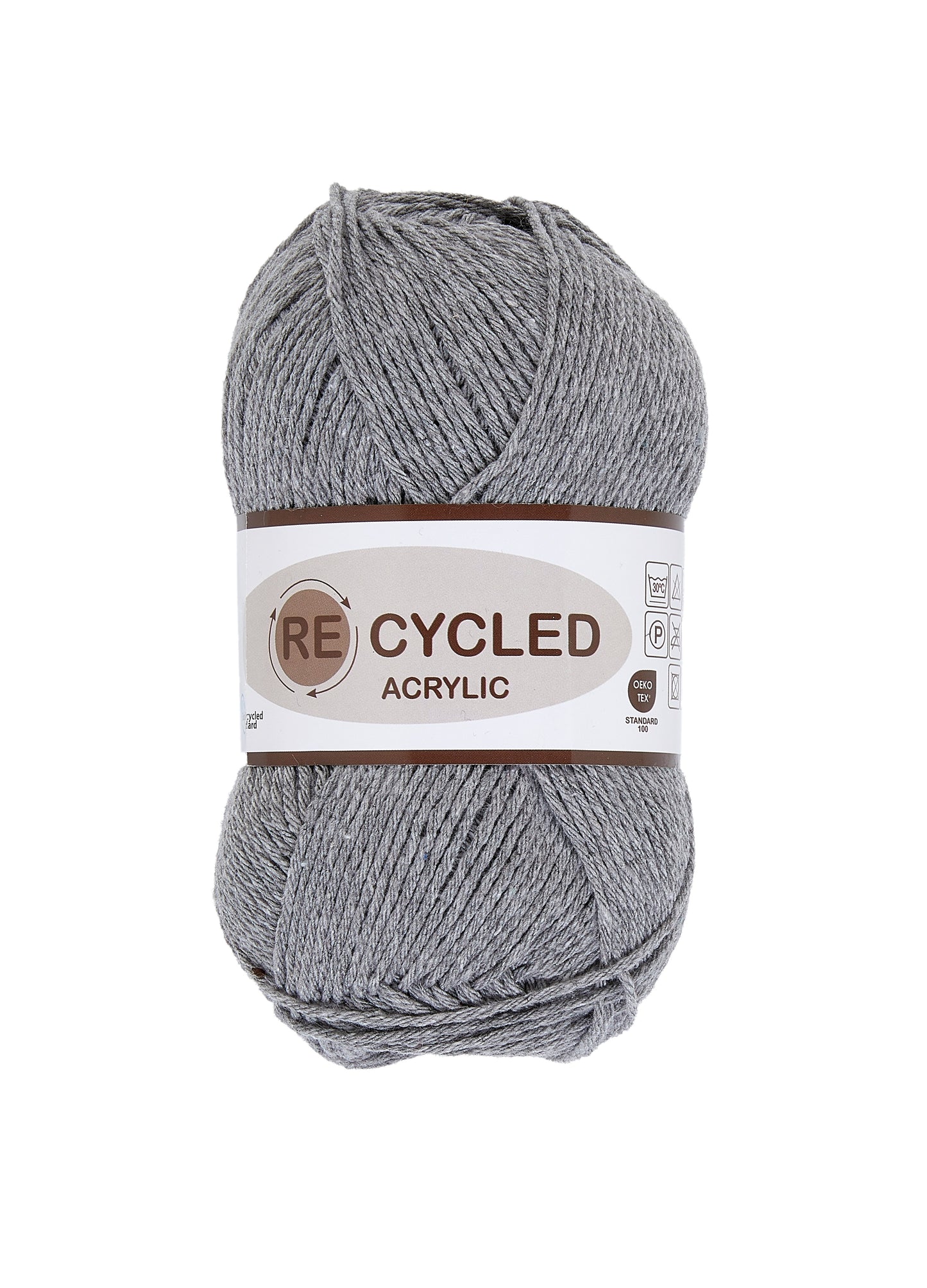Lammy Yarns Recycled Acrylic Grey (038)