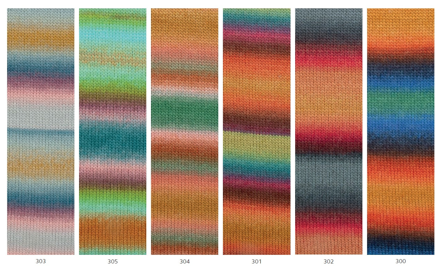 Katia Concept Silky Lace Rainbow Royalty (300)