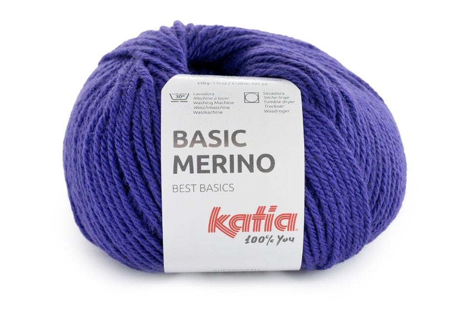 Katia Basic Merino Purple (108)