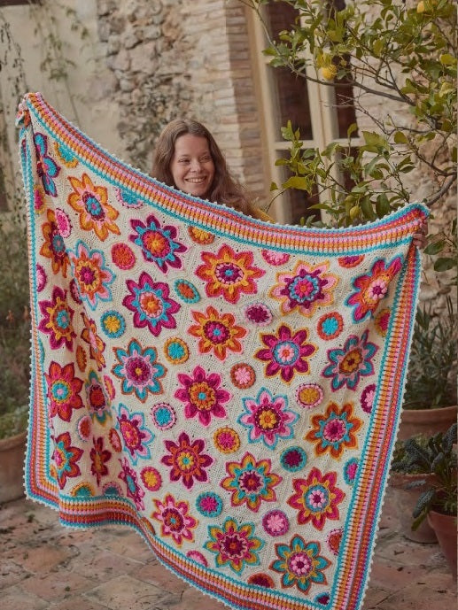 Flowers Forever Blanket CAL-pakket