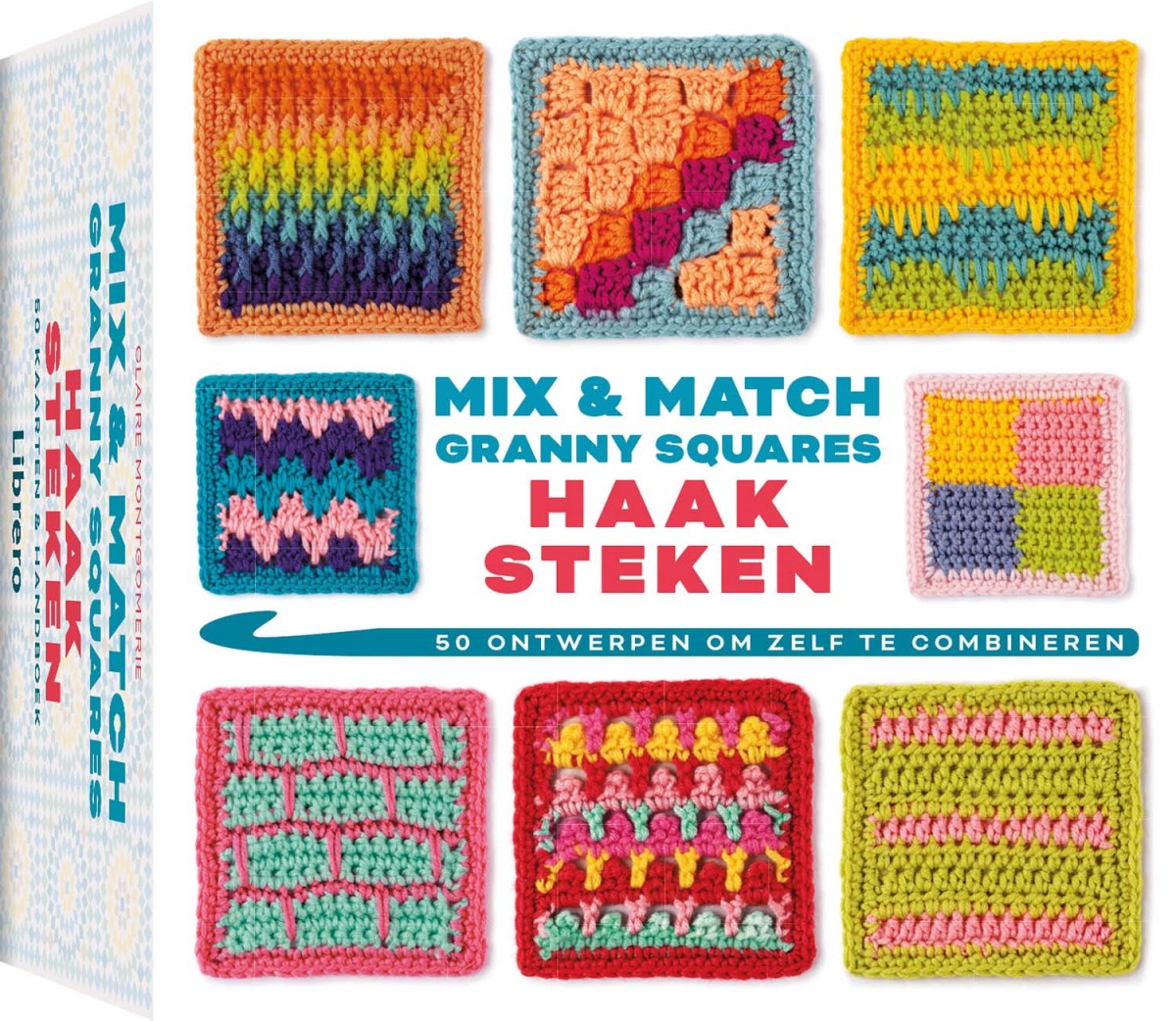Mix en match granny squares - haaksteken