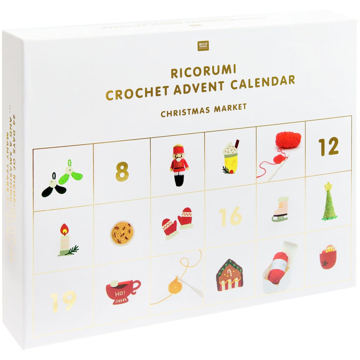 Ricorumi Adventskalender "kerstmarkt"