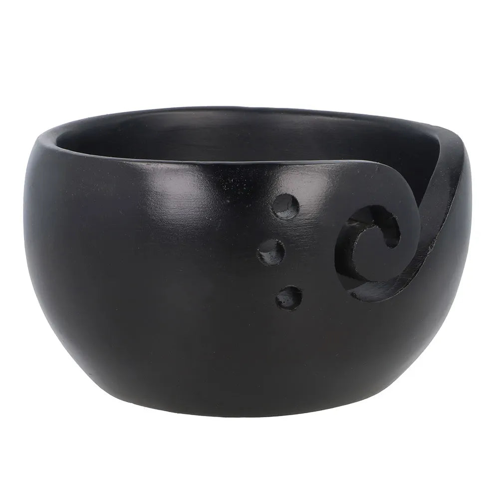 Scheepjes Yarn bowl dennenhout 15x10cm donkerbruin
