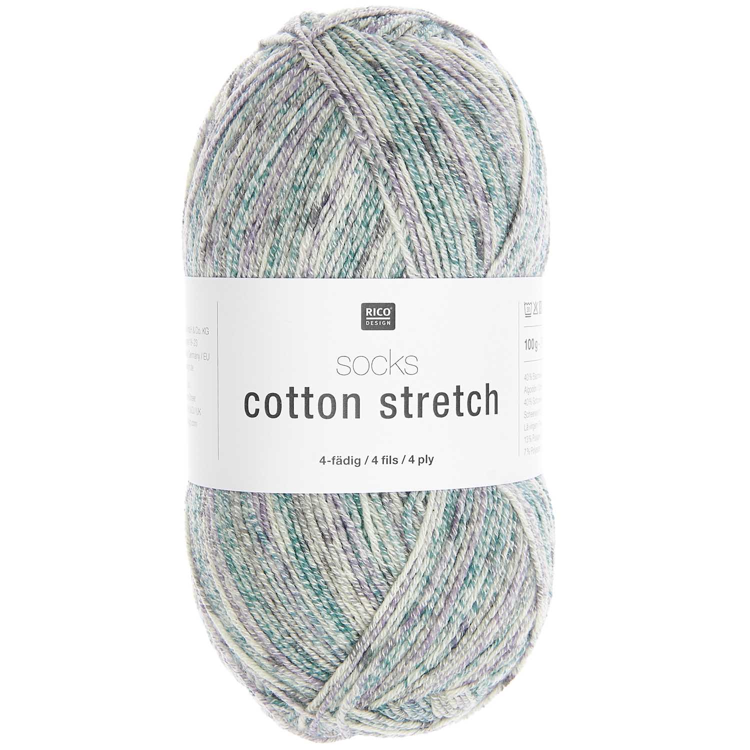 Socks Cotton Stretch 4 Ply