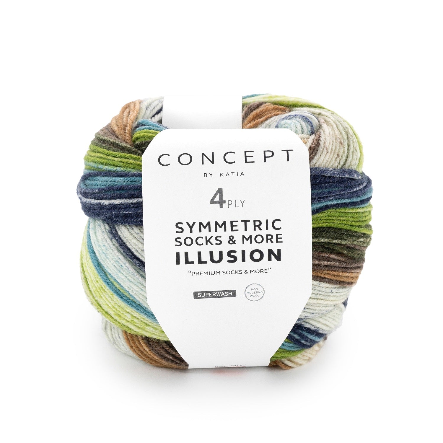 Concept 4 Ply Symmetric Socks and More Illusion