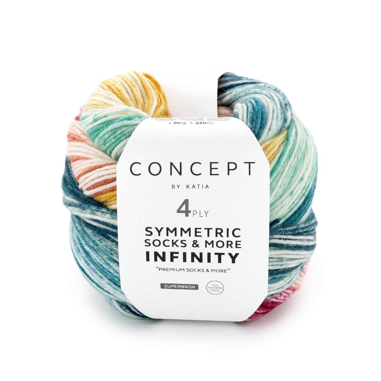 Concept 4 Ply Symmetric Socks and More Infinity
