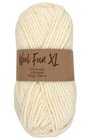 Lammy Yarns Wool Fun XL Nature (002)