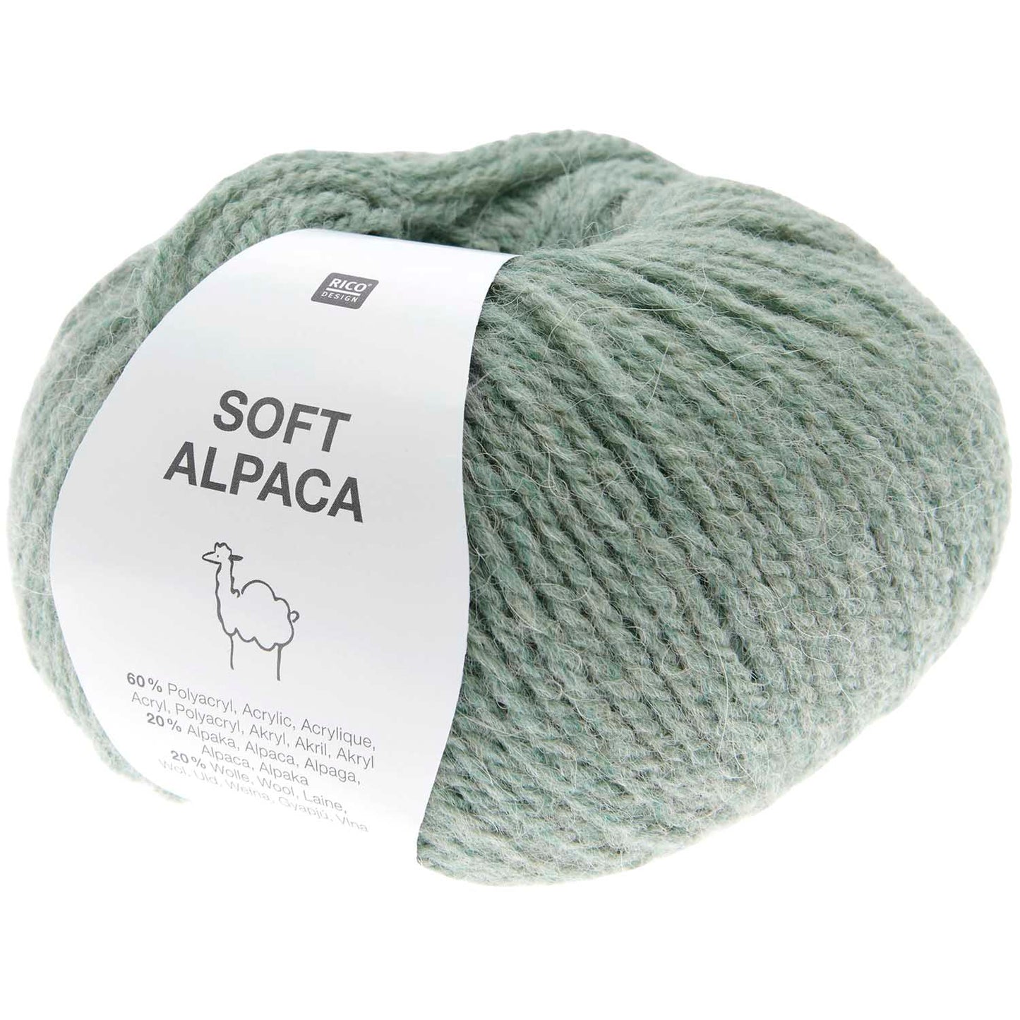 Rico Design Soft Alpaca Scarlet Green (003)