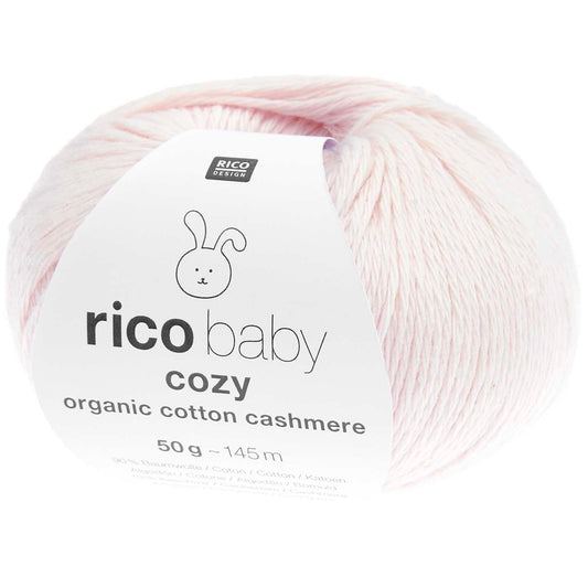 Rico Design Baby Cozy Organic Cotton Cashmere Rosa (004)