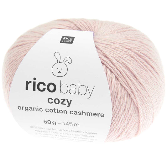 Rico Design Baby Cozy Organic Cotton Cashmere Old Rose (005)