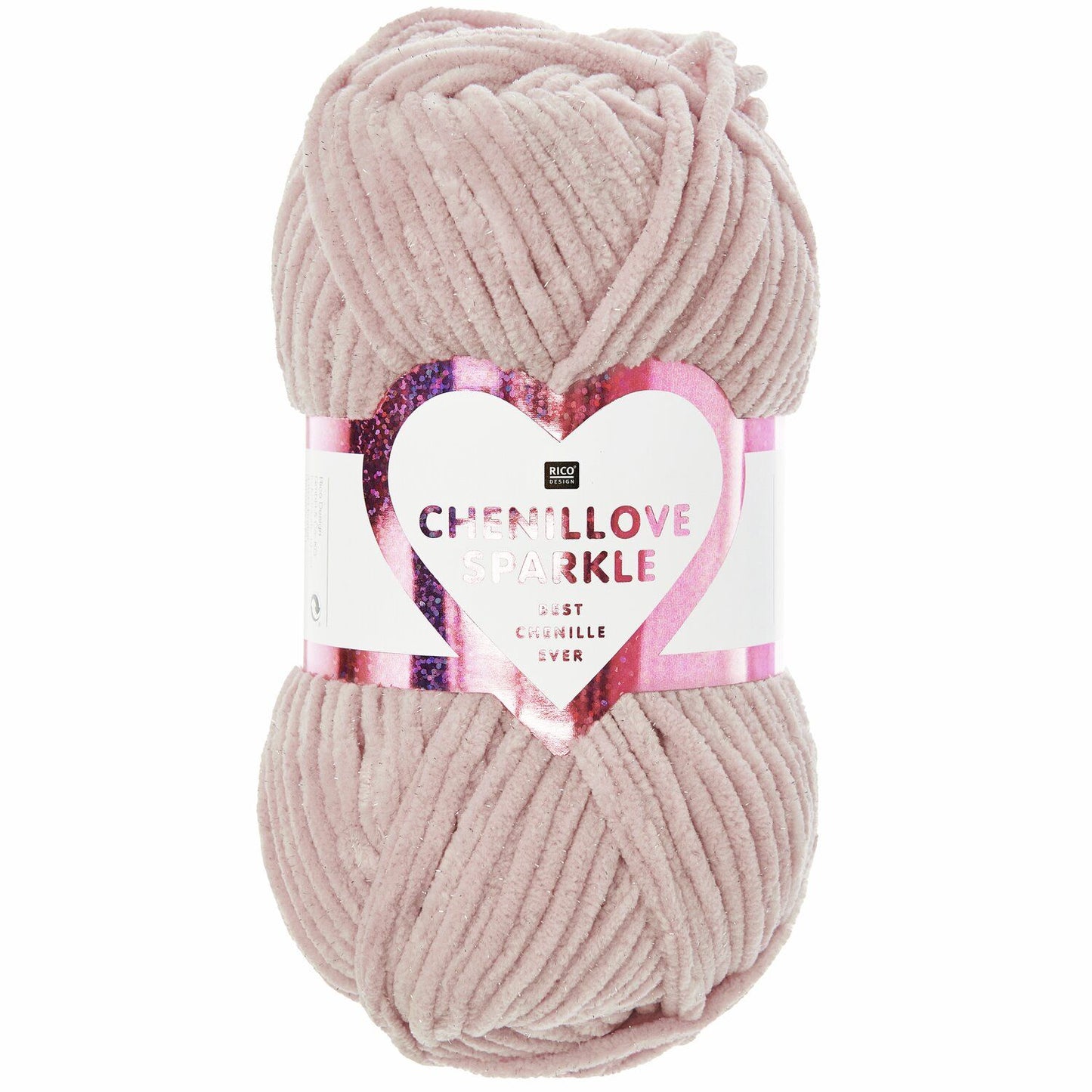 Rico Design Creative Chenillove Sparkle Pink (008)