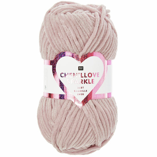 Rico Design Creative Chenillove Sparkle Pink (008)