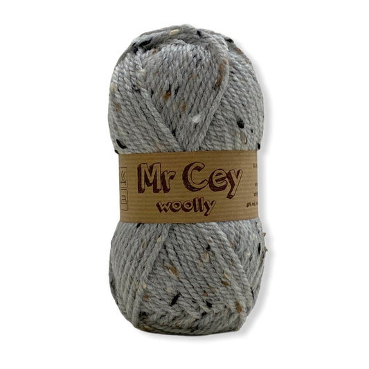 Mr. Cey Woolly Tweed 713 Shark Skin