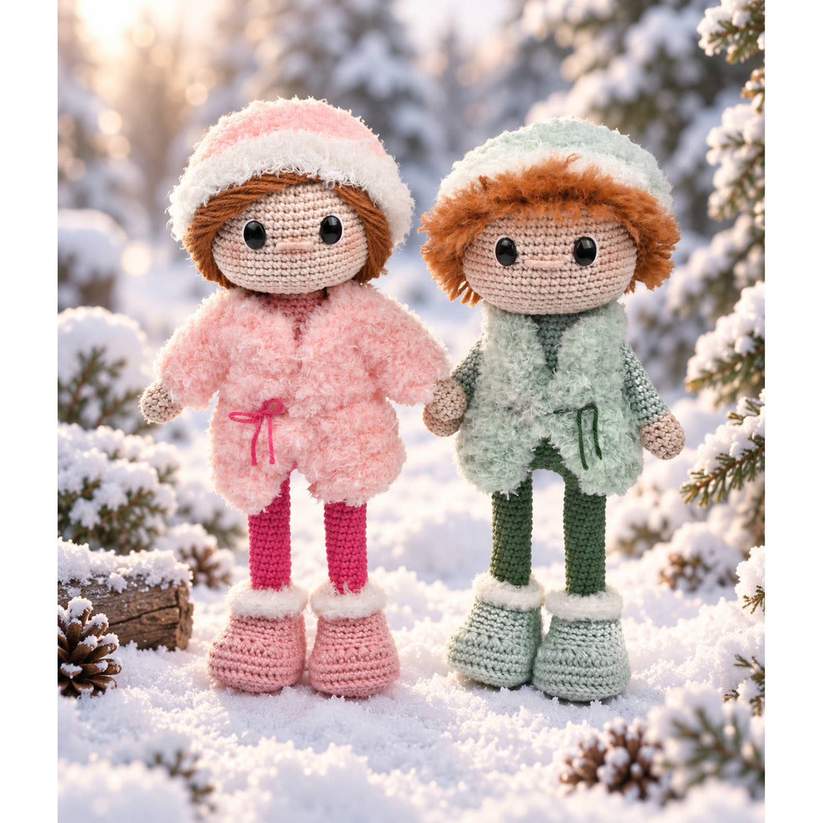 Winterpret Garenpakket winterjongen Wesley