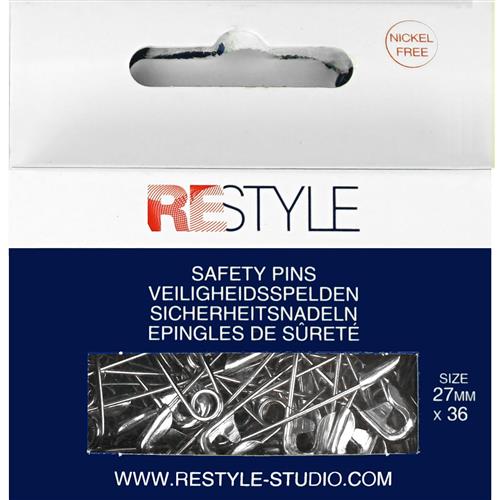 ReStyle Veiligheidsspelden 27 mm (36 stuks)
