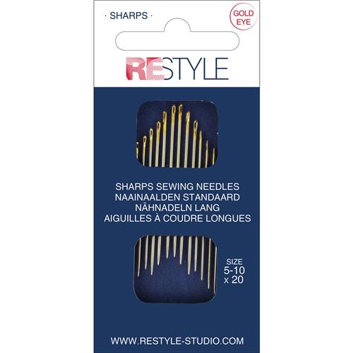 ReStyle Sharps naainaalden standaard 5-10 (20 stuks)