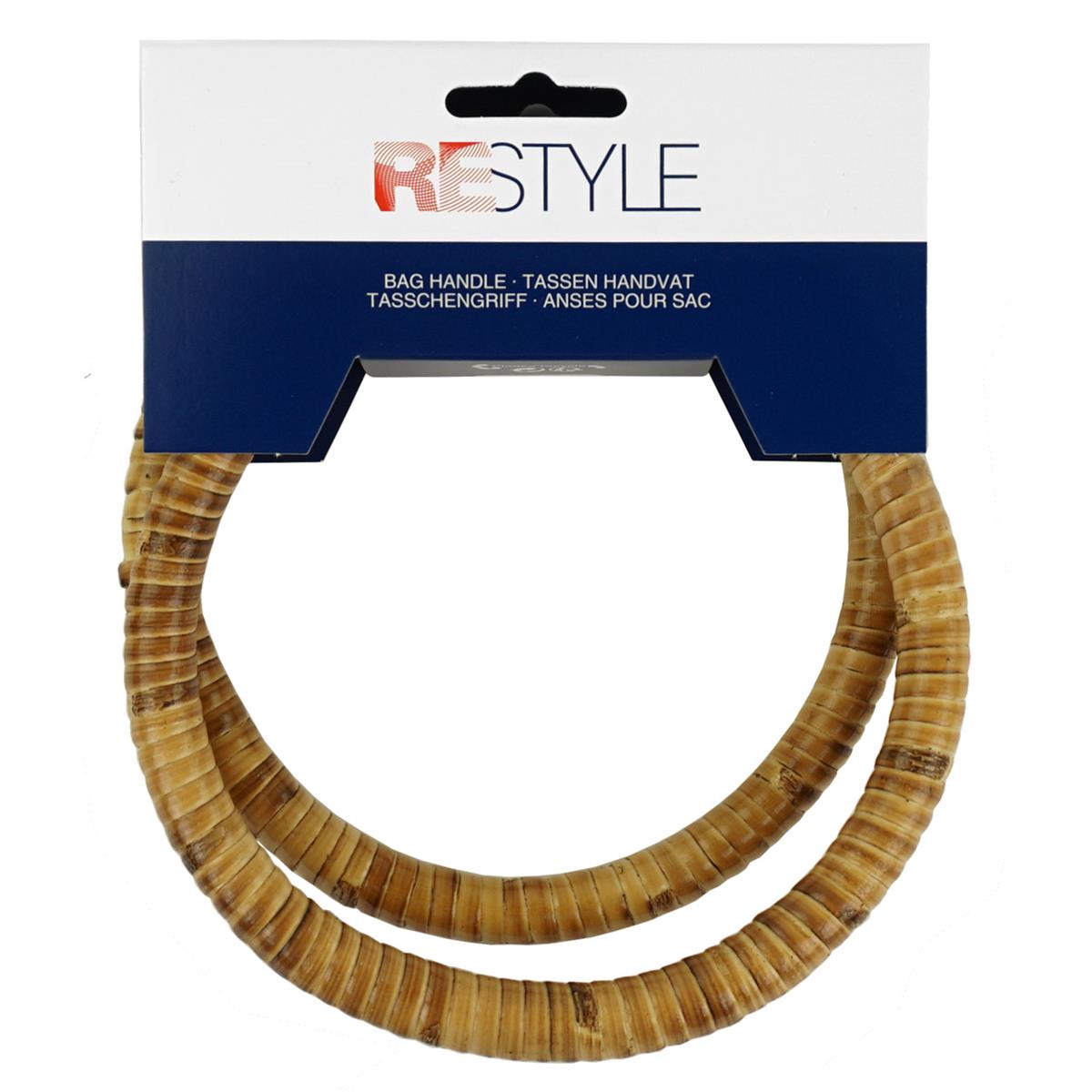 Restyle 015.14607 Tassen Handvat Rotan rond 14 cm